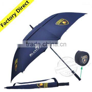 new products 2015 innovative products waterproof material wind vented golf umbrella
