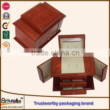 wooden speaker box/wooden book shaped box/sliding lid wooden box