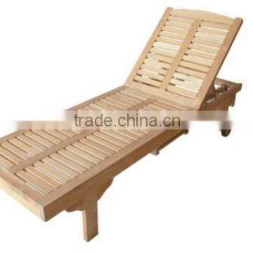 Teak Sun Lounger