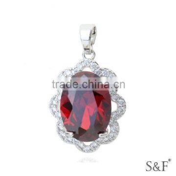 q2376003 Cubic Zirconia Girls necklace pendant boy