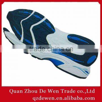 35# To 45# Very Nice Sports Shoe Outer Sole Sole Natural Rubber Sheet Unisex MOQ 1200 Pairs