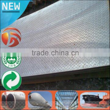 Checker Checkered steel plate 4.5mm thick carbon chequered tear drop steel plate St37 mild steel plate