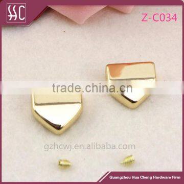 zipper end, metal gold zipper end,Guangzhou wholesale zipper end