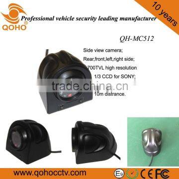 High resolution 700TVL Mini car side camera, sony ccd car camera
