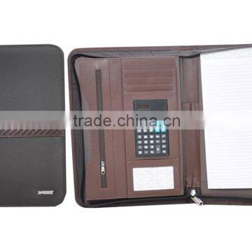 Professional cheap notebook computer portfolio, business women portfolio