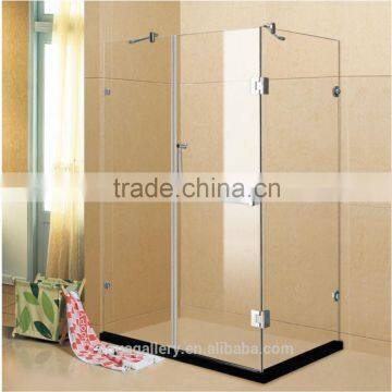 Frameless Transparent Tempered Glass Modern Shower Cabin