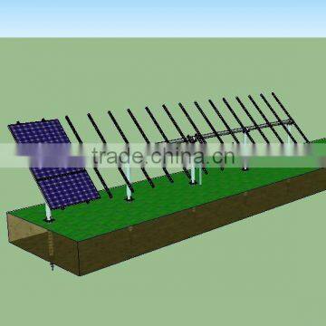 tracking solar panel mounts