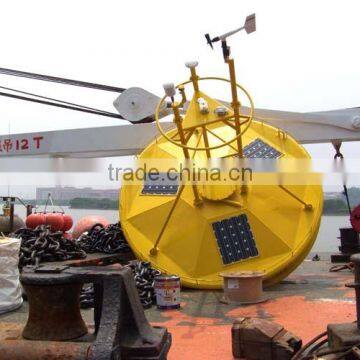 Water quality monitoring and integrated meteorological buoy system