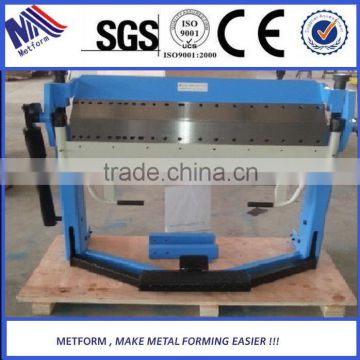 Exported to New Zealand iron sheet hand bender,manual sheet metal folding machine