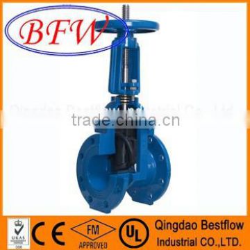 ductile iron rising stem gate valve