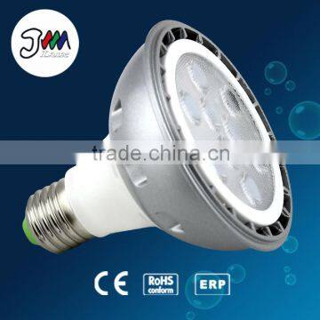 HOT SALE in alibaba high power aluminum 800lm dimmable high light par30 good quality E27 10w green safety led par light