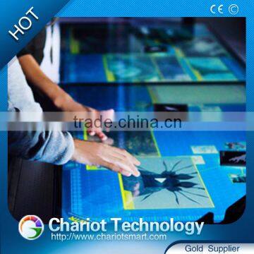 ChariotTech great price, infrared buy multi touch table with 4:3 and 16:9 fromat,dual-touch for interactive advertising