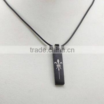 Long Chain Design Pendant, Name Design Pendant