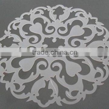 plastic cake mould/stencil for decoration