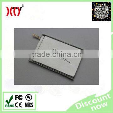 313854 3.7v 800mah rechargeable lipo battery ,lithium polymer battery 800mah