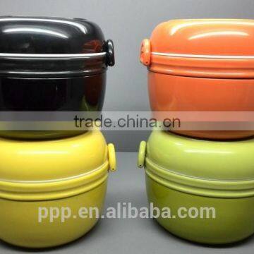420ml multi functional food container/apple shaped stainless steel vacuum jar/ insulated soup vacuum bowl