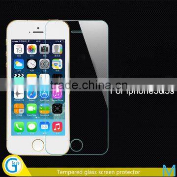 Smart Phone Use Toughened Glass Protective Cover for iPhone 5