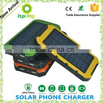 2016 sellable waterproof Solar Power Bank 8000mah good condition