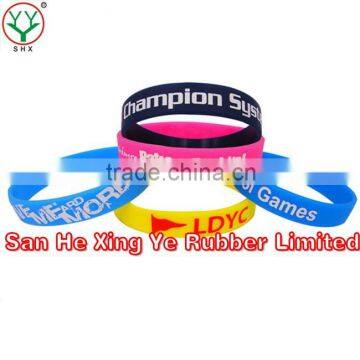 2015 Manufacturer Cheap Silicone Wristbands Bracelet