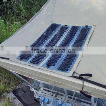 20W/18V 640*295*2.5mm Marine Semi-flexible mono solar panel