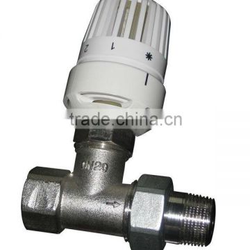 Hot water temperature control valve with high quality