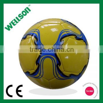 Machine sewn beach soccer ball