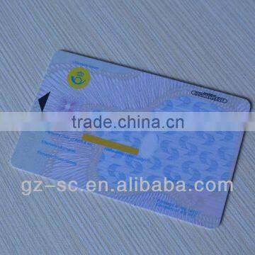 2013 new style Plastic card(PVC Card) card printing