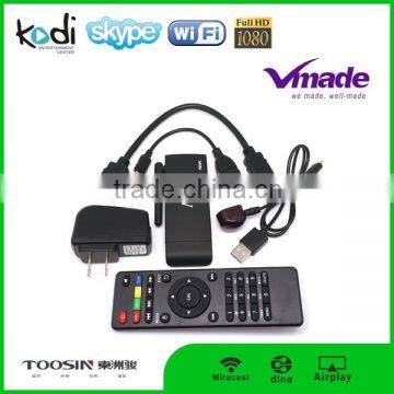Vmade M85 quad core amlogic s805 android tv stick kodi with remote