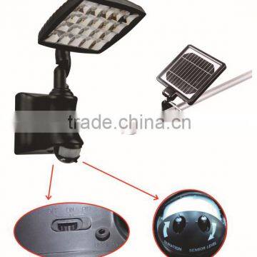 Singapore, Battery Powered Solar Wall Light With Infrare Sensor, Compact Exterior Wall Luminaire Powered by Solar Energy photo-3