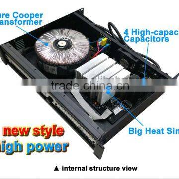 Protable Rack Mount Subwoofer Sound System Public Power Amplifier photo-2