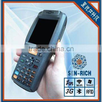 Handheld WinCE Barcode Scanner PDA (HP8310) with Thermal Printer,RFID Reader,Bluetooth,3G,Wifi,GPRS