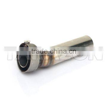 Hand Welding Stainless Steel Universal Flexible Motorcycle Exhaust Mufflers Pipe photo-4