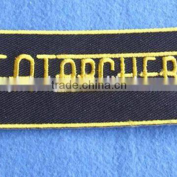 factory bulk school uniform embroidery badges