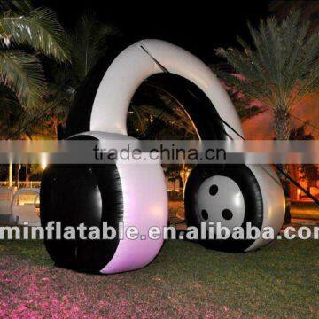 Giant Inflatable Headphones