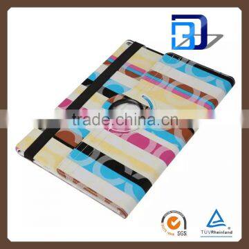 Manufacturer Wholesale Circle Pattern 360 Degree Rolating PU Leather Tablet Case For IPad Pro Bluetooth Keyboard Case photo-4