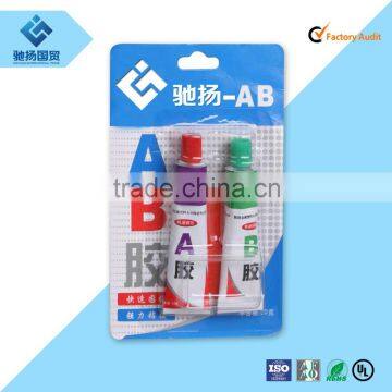 Water Clear AB Epoxy Resin Glue , Fast Curing Epoxy Resin and Hardner photo-2