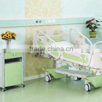 Electrically operated multifunctional ICU hospital bed