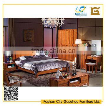 2016 modern design bedroom furniture sets wood carving design