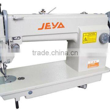 JY0318 high-speed heavy duty top and buttom feed lockstitch industrial used sewing machine foot pedal price