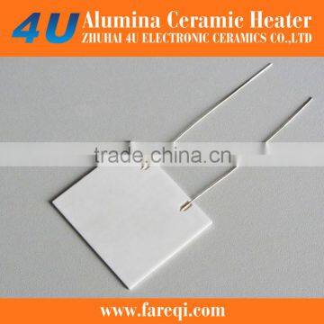 Squareness Ceramic Heating Element Alumina Heater Available for 12v to 220v