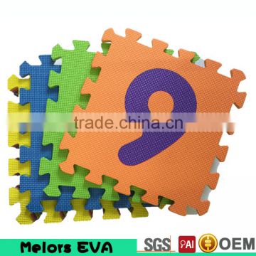 Melors Kids games odor-free EVA jigsaw mat play/puzzle colored EVA foam mat for kids 25mm interlocking tatami eva foam mats