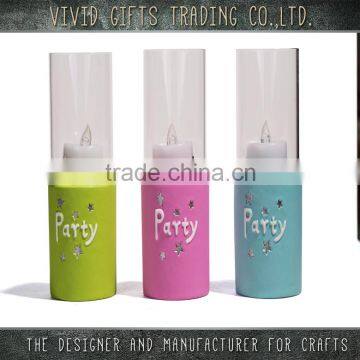 Wholesale Candle Holder Shape Ceramic Fancy Adult Birthday Party Decoration photo-3