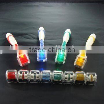 Photon Led Derma Roller Micro Meso Needle Skin Roller With Replaceable Tips photo-2