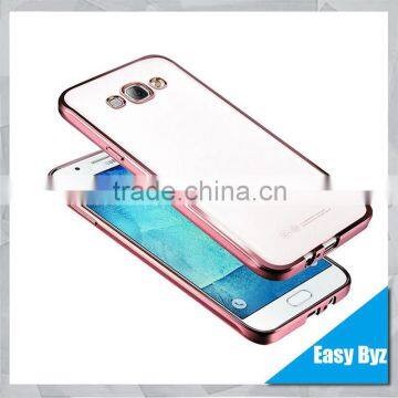 2016 New Coming Electroplate TPU Case for samsung galaxy a7 a8 Soft TPU mobile covers for galaxy a7 a8 case