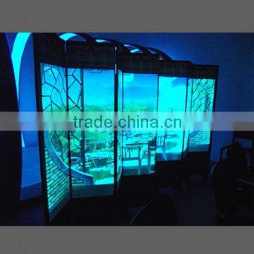 exquisite traditional chinese EL screen in meeting room