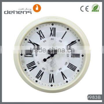 Decor Shabby Chic Antique Vintage Wall Clock for Home Decor photo-2