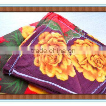 plaid wholesale polar fleece fabric for blanket