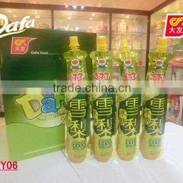 Dafa pear fruit flavor jelly drink