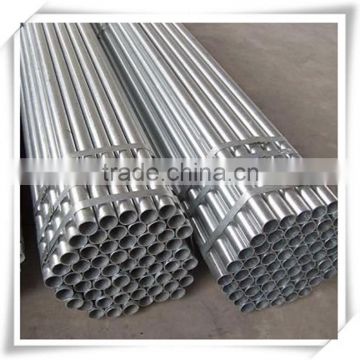 2mm thickness galvanized round steel pipe