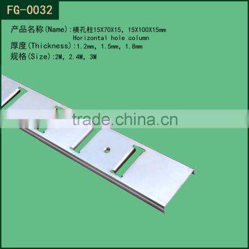 Metal Tube Slotted Strut Channel/ Shelving Channel Uprights